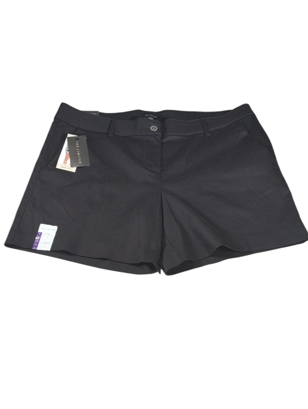 The Limited Black Tailored Shorts Size 16